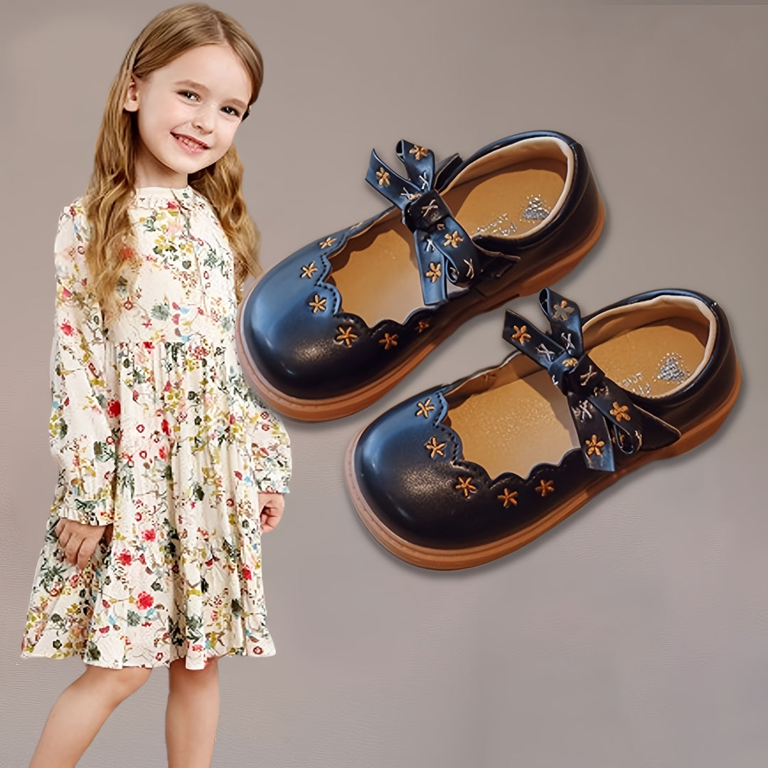 Trendy Cute Low Top Loafer Shoes For Girls, Lightweight Comfortable Non Slip Flat Shoes For Indoor Outdoor, Spring Summer Autumn