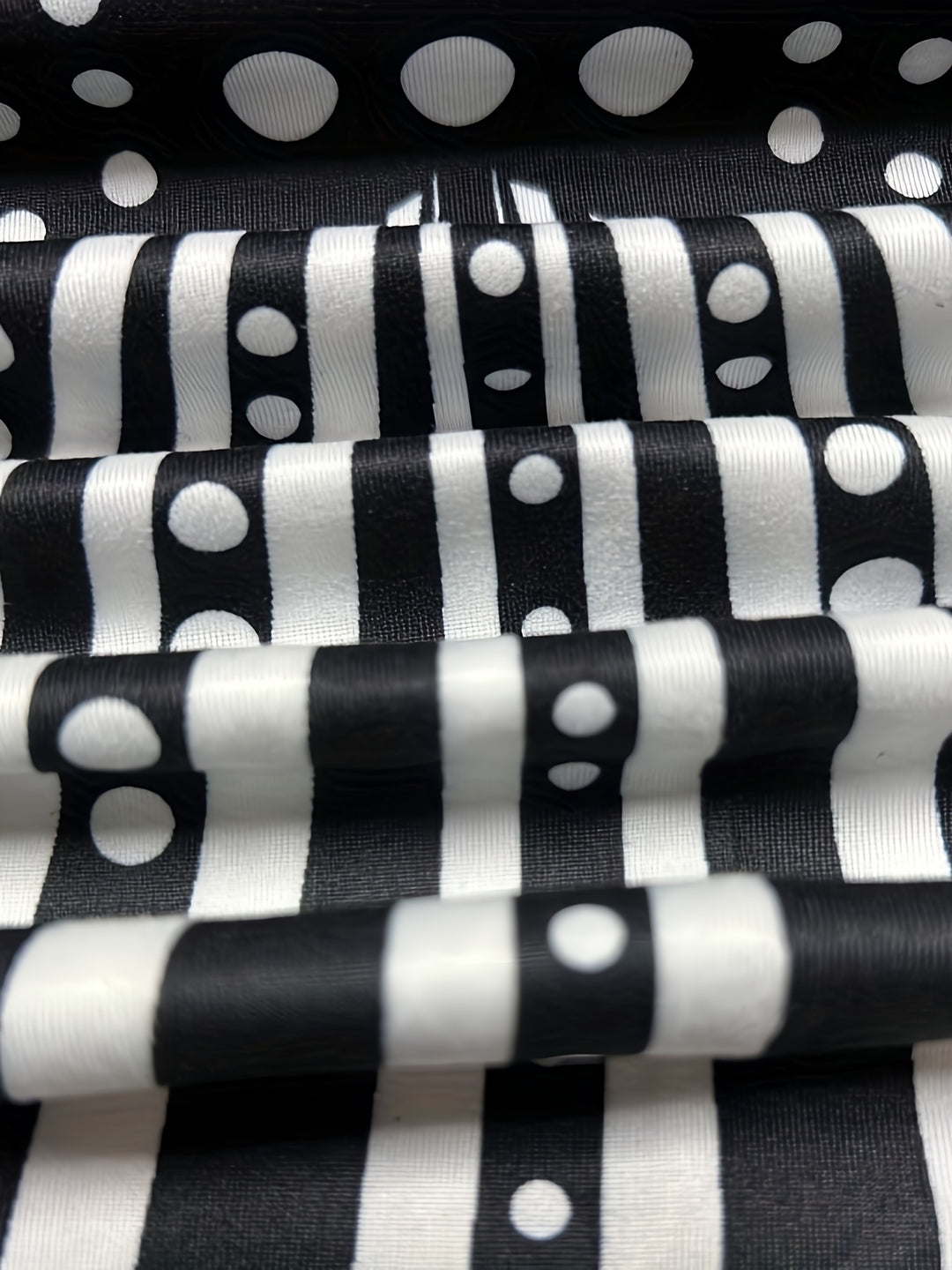 Plus Size Elegant Dress, Women's Plus Polka Dot Graphic Long Sleeve Notched Neck Bodycon Dress