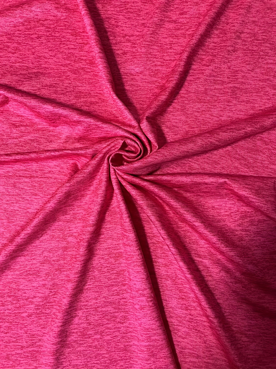 Plus Size Casual T-shirt, Women's Plus Heart Print Long Sleeve Round Neck Medium Stretch T-shirt