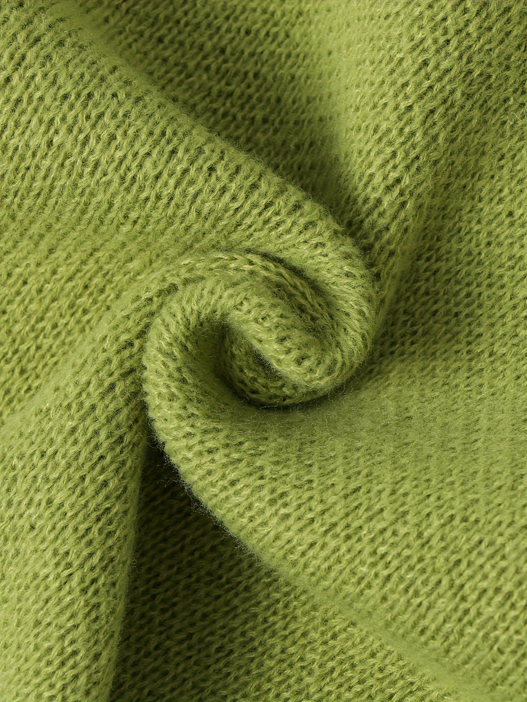 Solid Double Breasted Knit Cardigan, Elegant Long Sleeve Asymmetrical Sweater, Women's Clothing