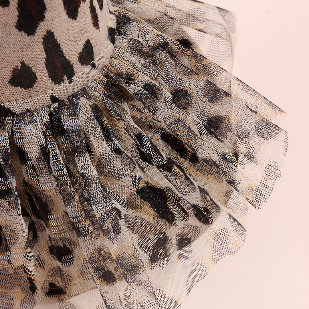 Stylish Leopard Print Pet Dress - Perfect for Small Breeds!