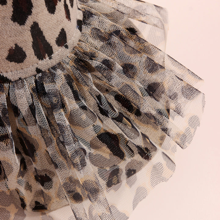 Stylish Leopard Print Pet Dress - Perfect for Small Breeds!