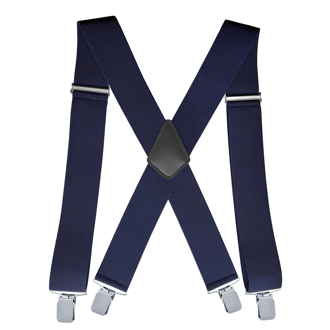 Men's Casual X-shape Adjustable Elastic Suspenders Braces