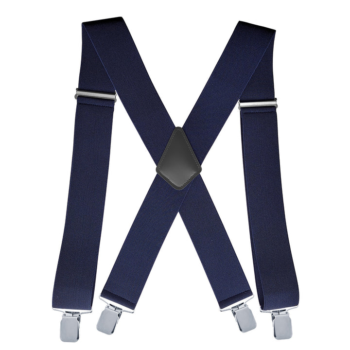 Men's Casual X-shape Adjustable Elastic Suspenders Braces