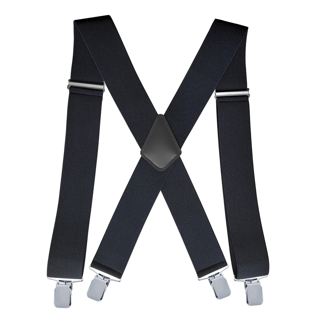 Men's Casual X-shape Adjustable Elastic Suspenders Braces