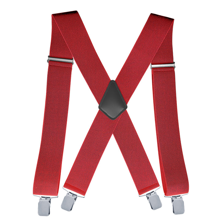 Men's Casual X-shape Adjustable Elastic Suspenders Braces
