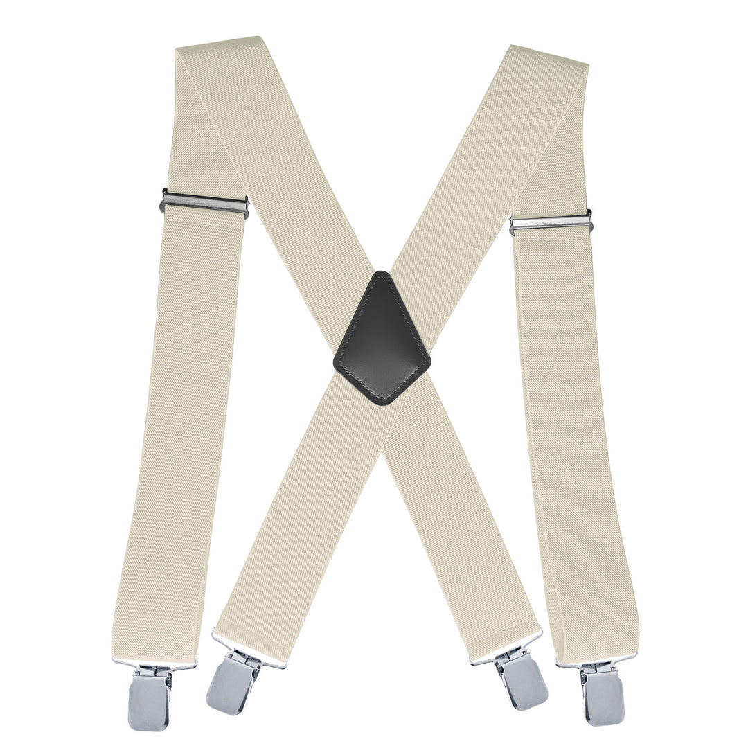 Men's Casual X-shape Adjustable Elastic Suspenders Braces