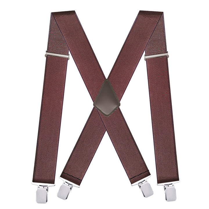 Men's Casual X-shape Adjustable Elastic Suspenders Braces