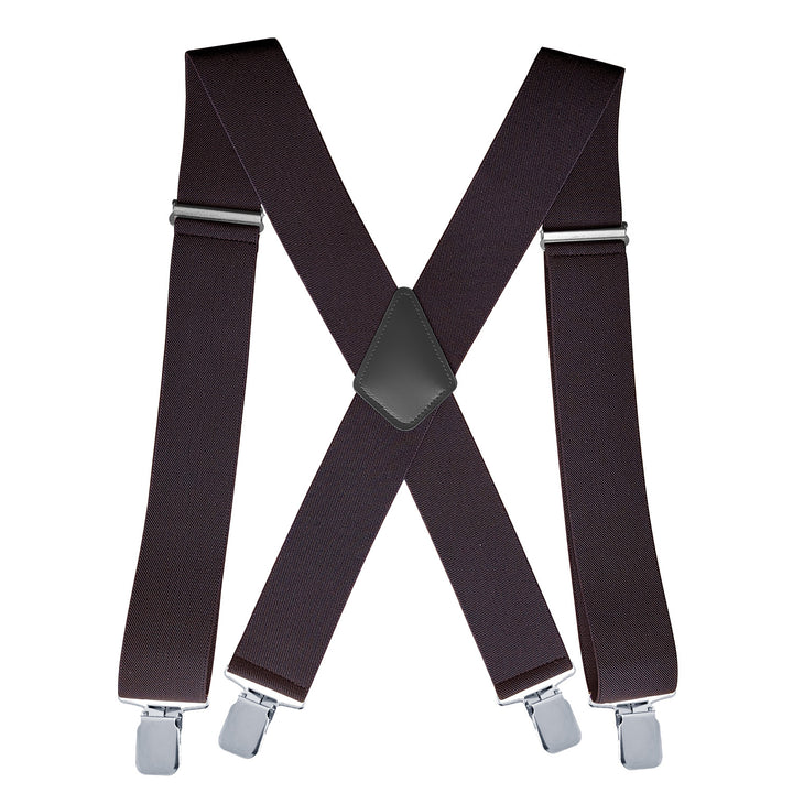 Men's Casual X-shape Adjustable Elastic Suspenders Braces
