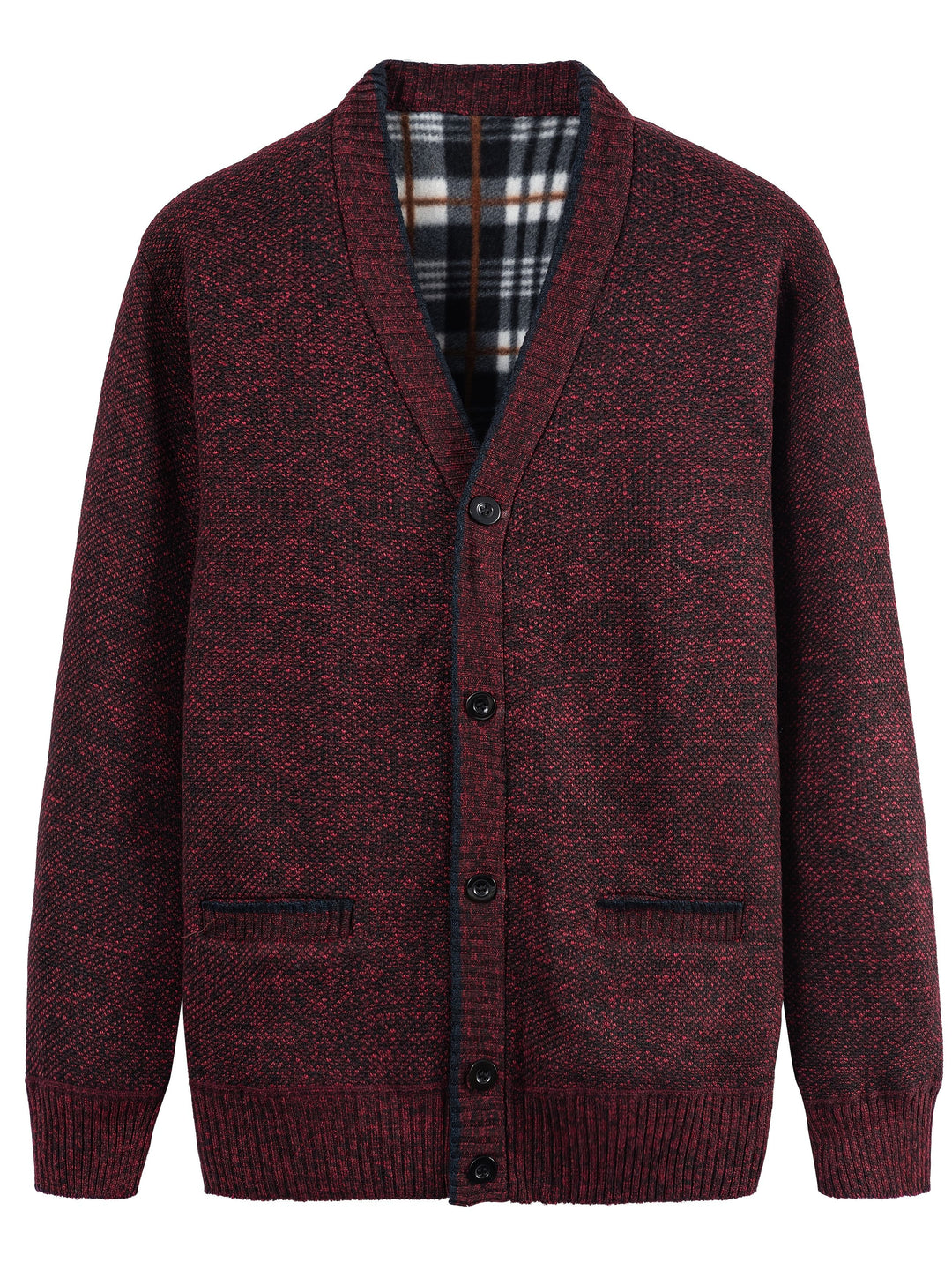 Men's V-neck Cardigan Casual Knit Jacket For Fall Winter Men Clothes Best Sellers