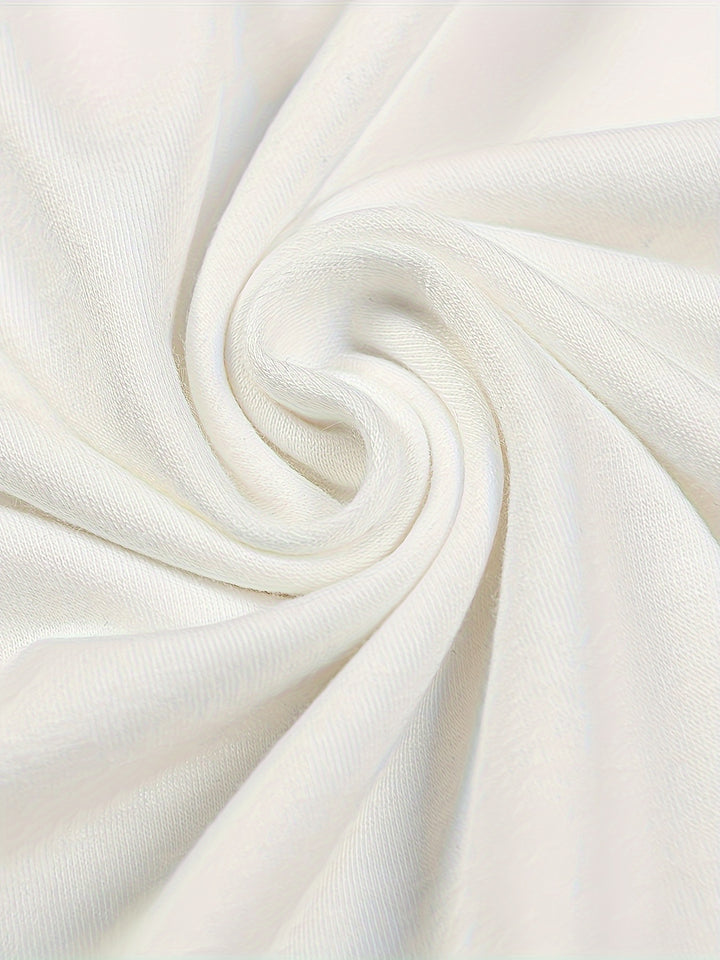 Plus Size Valentine's Day Letter Print T-shirt, Short Sleeve Crew Neck Casual Top For Summer & Spring, Women's Plus Size Clothing