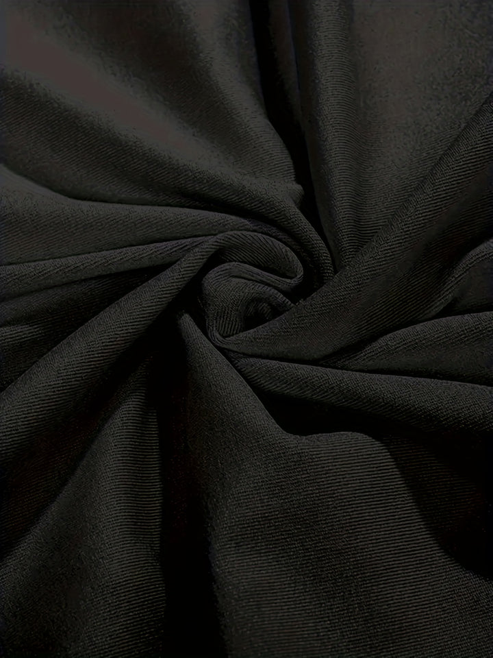 Plus Size Casual Outfits Two Piece Set, Women's Plus Heart & Floral & Letter Print Long Sleeve V Neck Top & Leggings Outfits 2 Piece Set