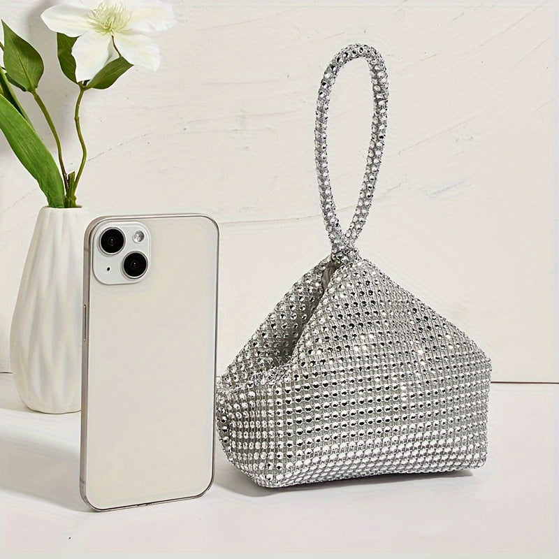 Sparkling Mini Rhinestone Clutch: The Perfect Accessory for Any Occasion