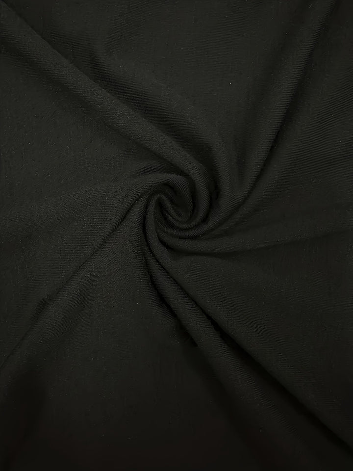 Plus Size Heart Rhinestone Top, Casual Mock Neck Long Sleeve Top, Women's Plus Size Clothing