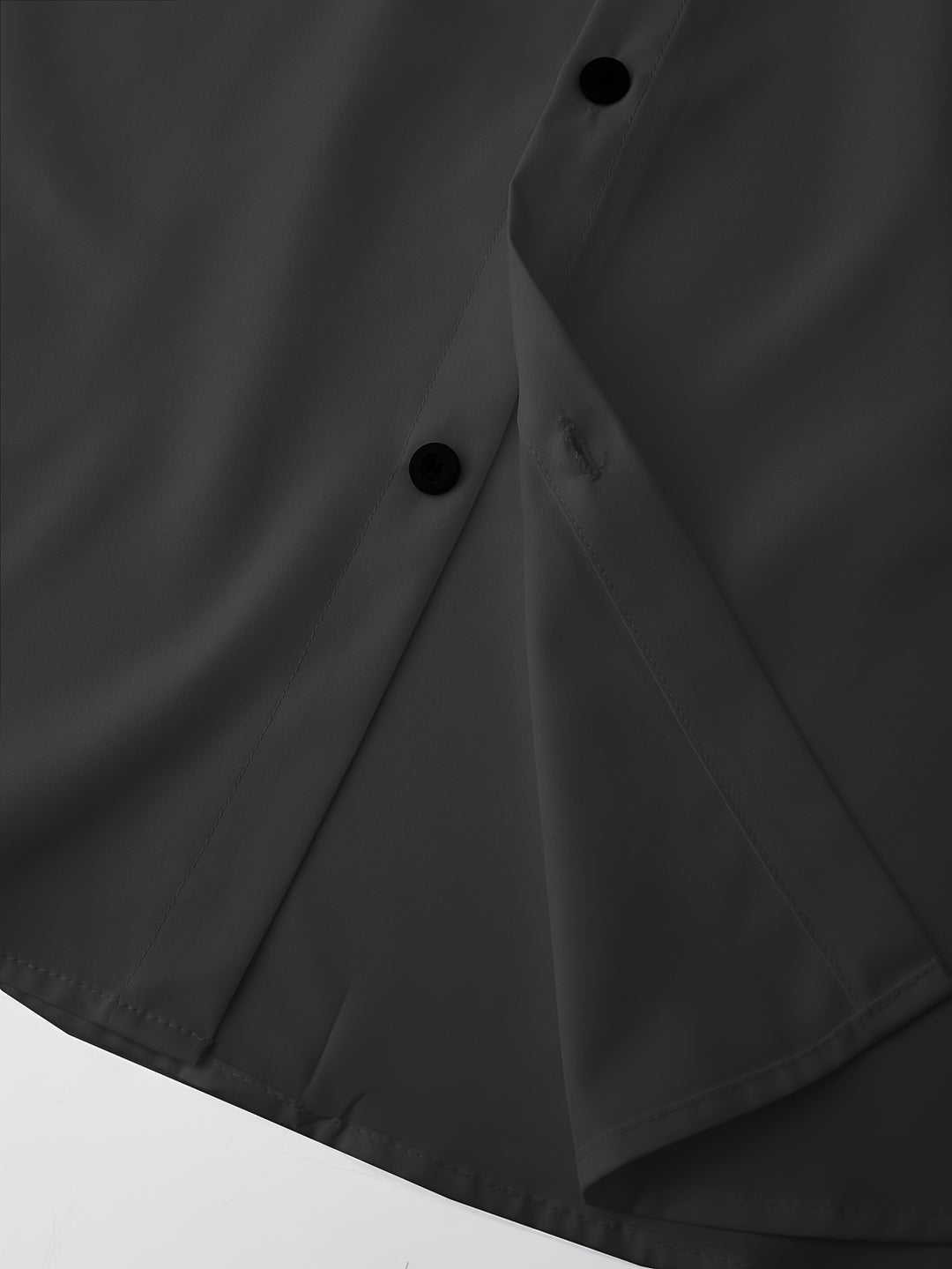 Simple Print Men's All-match Casual Long Sleeve Lapel Shirt, Spring Fall