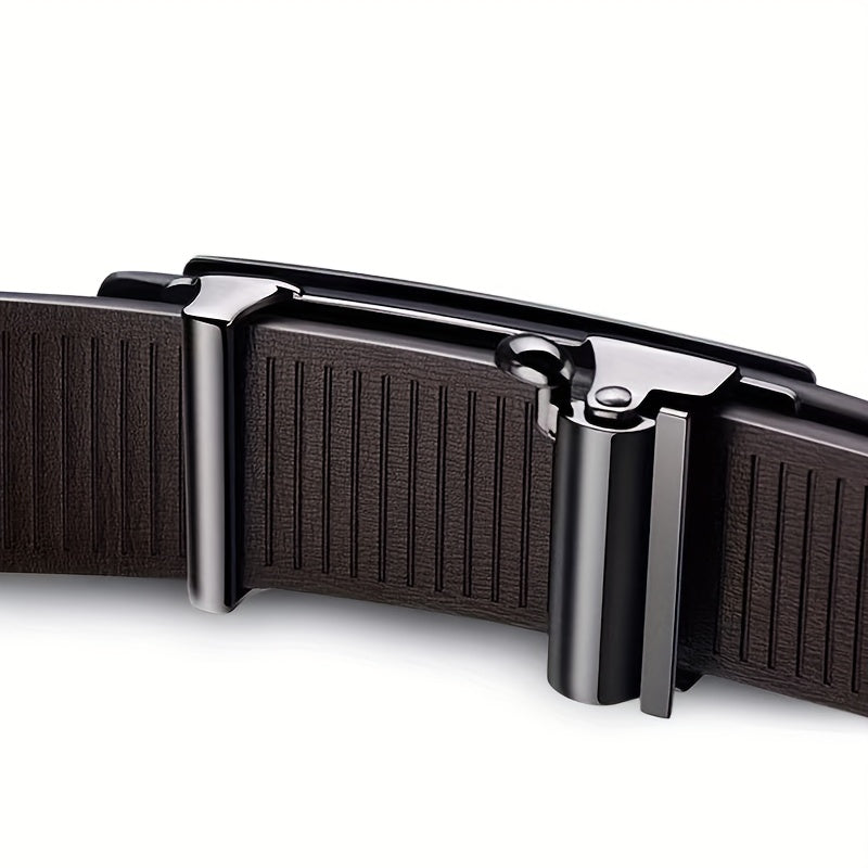 Automatic Buckle Belt For Men, Business Belt, Suitable For Jeans