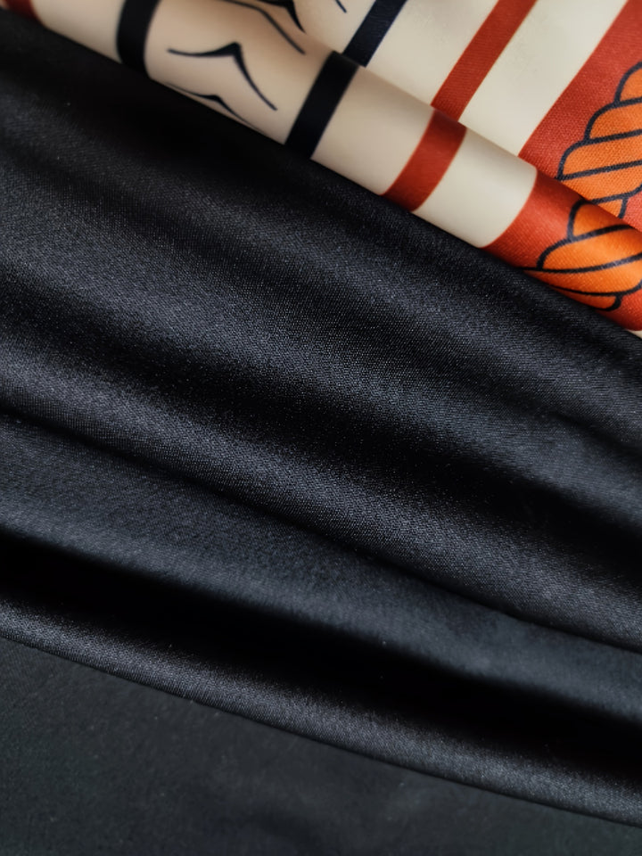 Elevate Your Style with Our Plus Size Colorblock Midi Dress for Women, Featuring Bell Sleeves and a Keyhole Neckline'.
