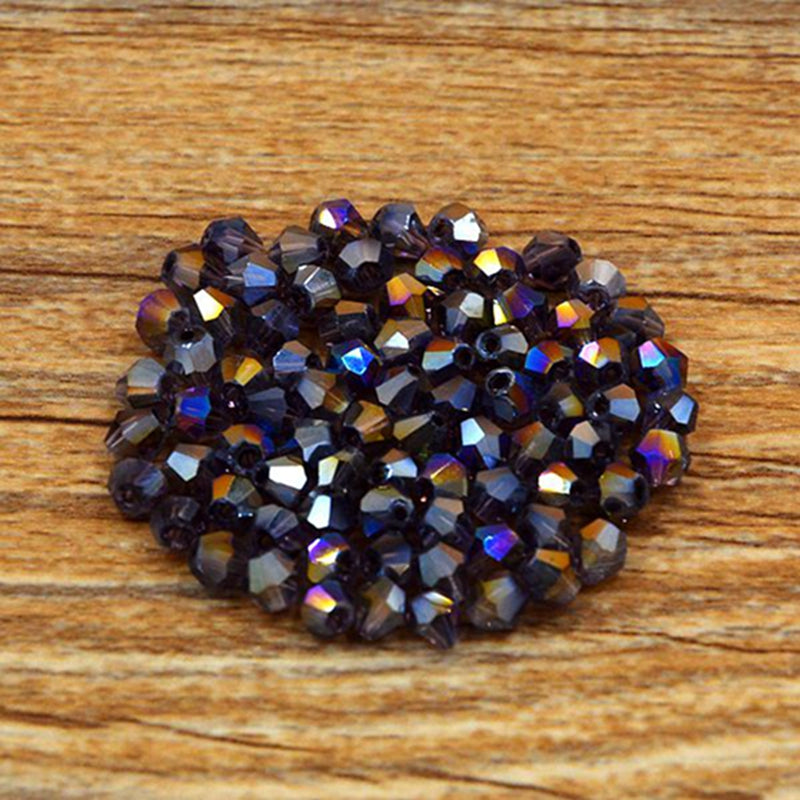 300pcs(About 0.78oz)/540pcs(About 1.34oz) Exquisite 4mm Bicone Loose Crystal Beads For Jewelry Making Accessories(3/3)