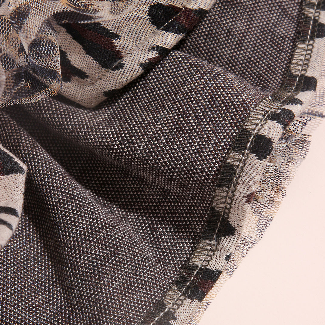 Stylish Leopard Print Pet Dress - Perfect for Small Breeds!