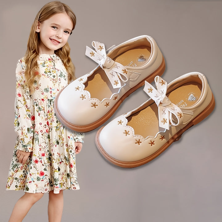 Trendy Cute Low Top Loafer Shoes For Girls, Lightweight Comfortable Non Slip Flat Shoes For Indoor Outdoor, Spring Summer Autumn