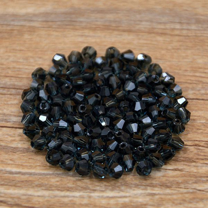 300pcs(About 0.78oz)/540pcs(About 1.34oz) Exquisite 4mm Bicone Loose Crystal Beads For Jewelry Making Accessories(3/3)