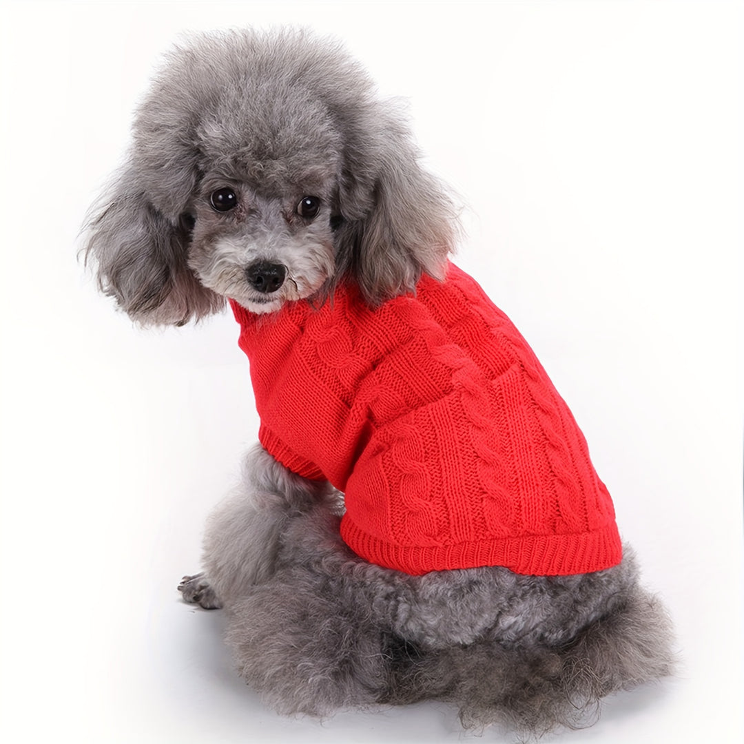 Winter Sweater Clothes For Cat And Small Dog Pet Dog Cat Knitted Jumper Winter Warm Sweater Puppy Coat Jacket Clothe