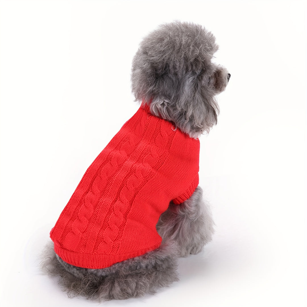 Winter Sweater Clothes For Cat And Small Dog Pet Dog Cat Knitted Jumper Winter Warm Sweater Puppy Coat Jacket Clothe