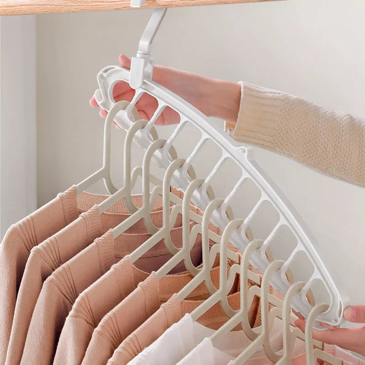 Joybos Clothes Hanger Closet Organizer Space Saving Hanger Multi-port Clothing Rack Plastic Scarf Storage hangers for clothes