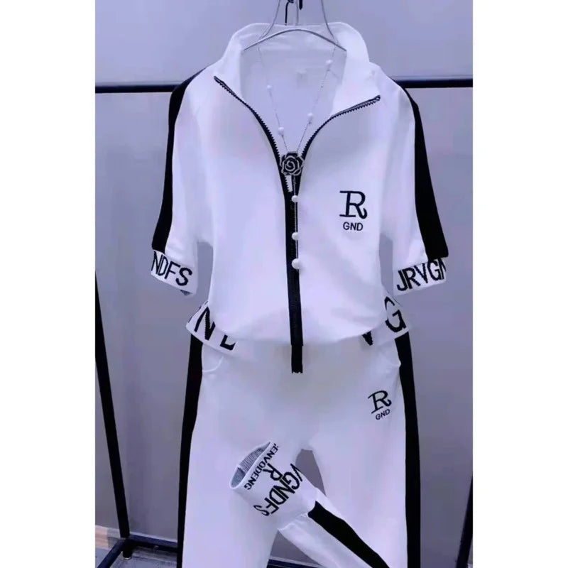 New 2023 Women's Summer Tracksuit - Lightweight, Casual, and Stylish