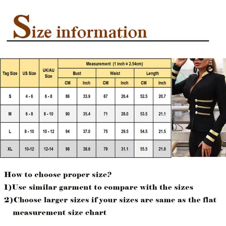 Women Ladies Fashion Winter Sexy Stand Neck Padded Slim Jacket Check Zipper Up Biker Coat Military New