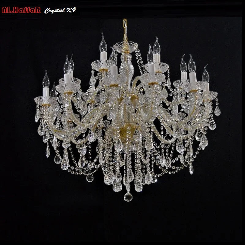 Crystal chandelier lighting Living Room Cristal Lamp Home Lighting Fixture Large Modern Crystal chandeliers Lustres de cristal