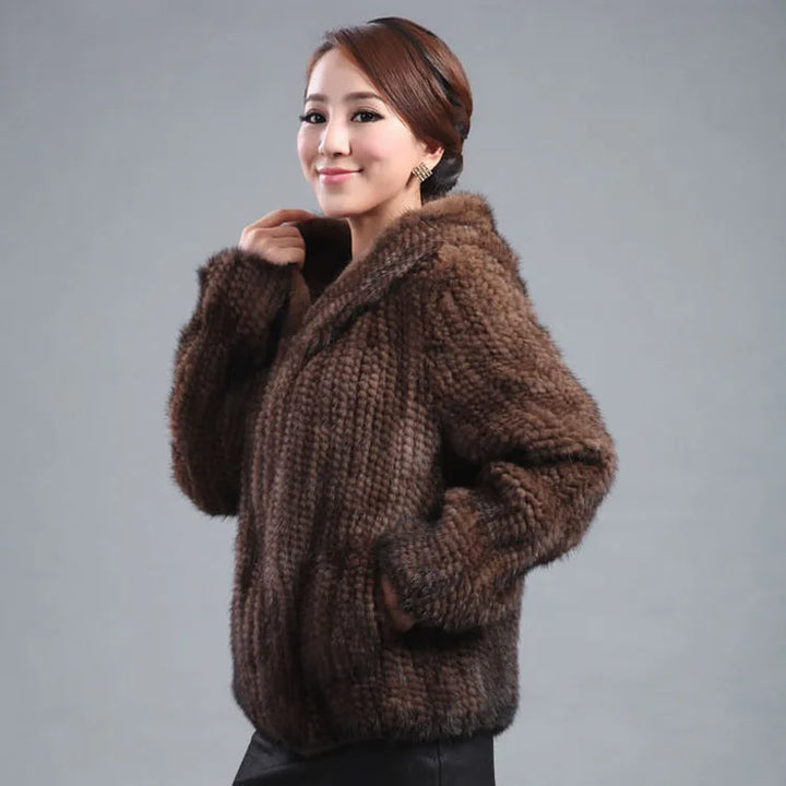 Ultimate Mink Fur Coat - Luxurious, Versatile & Free Shipping!