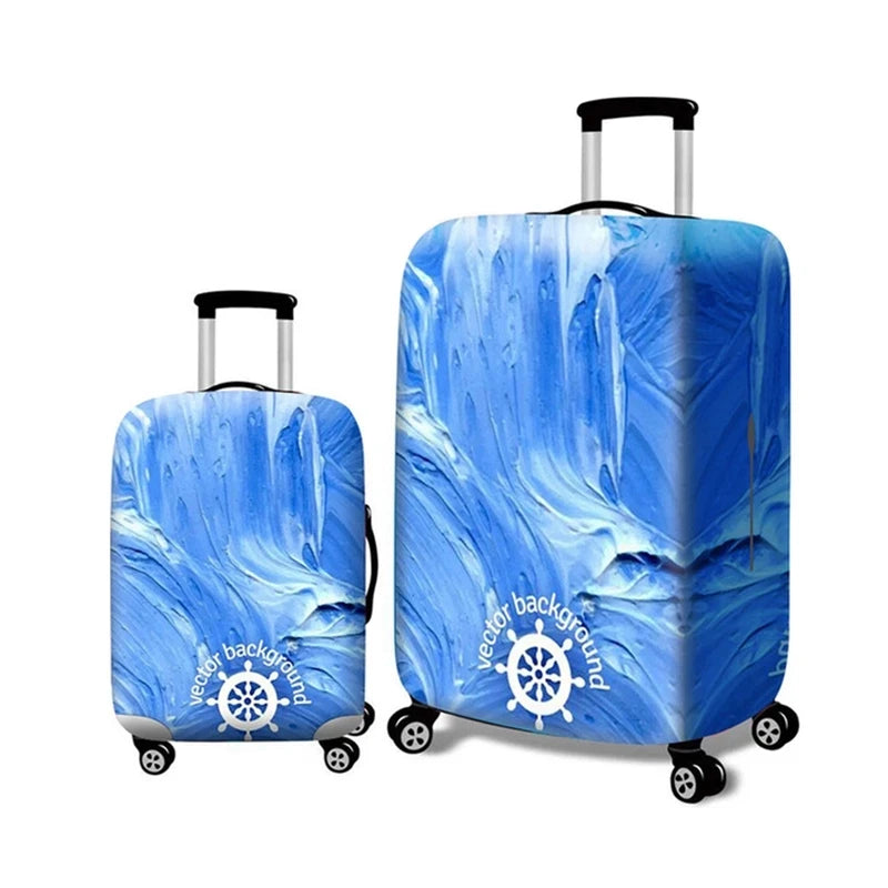 Durable Luggage Cover for 18''-32'' Suitcases - Protect Against Scratches and Dust - Washable - Personalized Designs