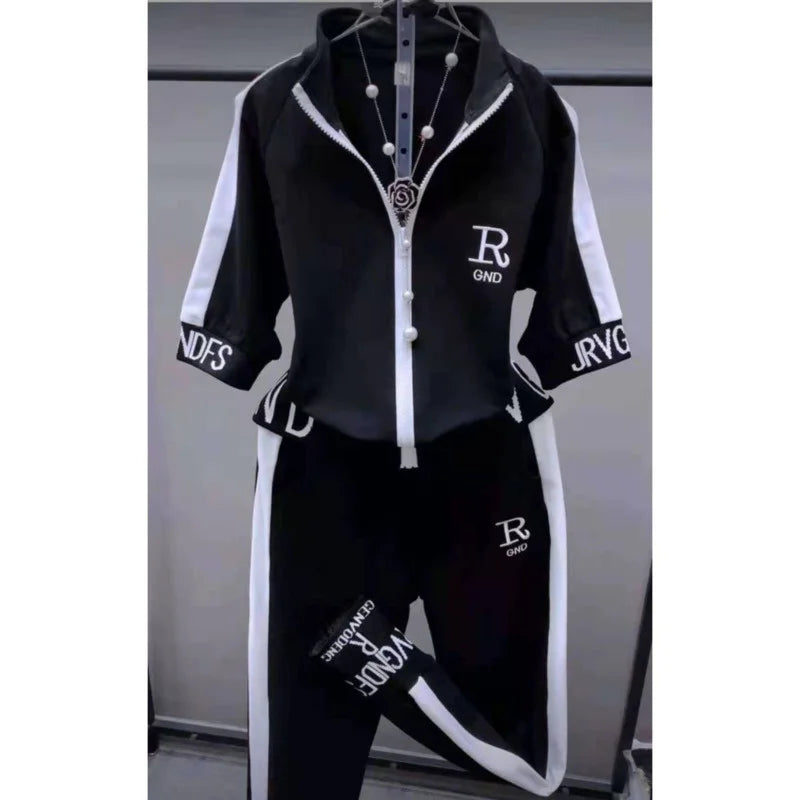 New 2023 Women's Summer Tracksuit - Lightweight, Casual, and Stylish