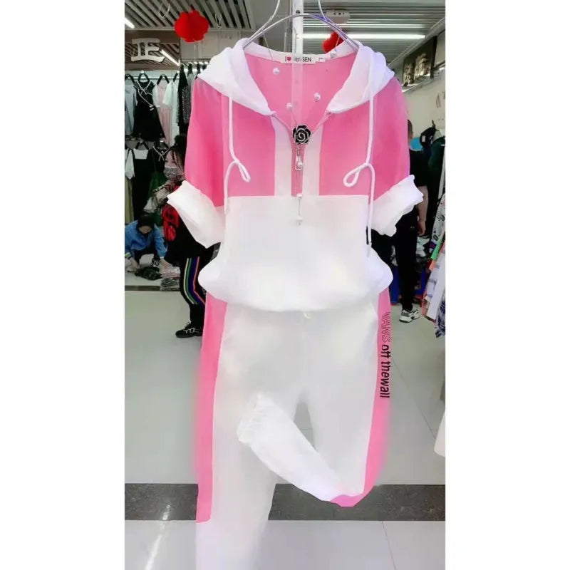 New 2023 Women's Summer Tracksuit - Lightweight, Casual, and Stylish