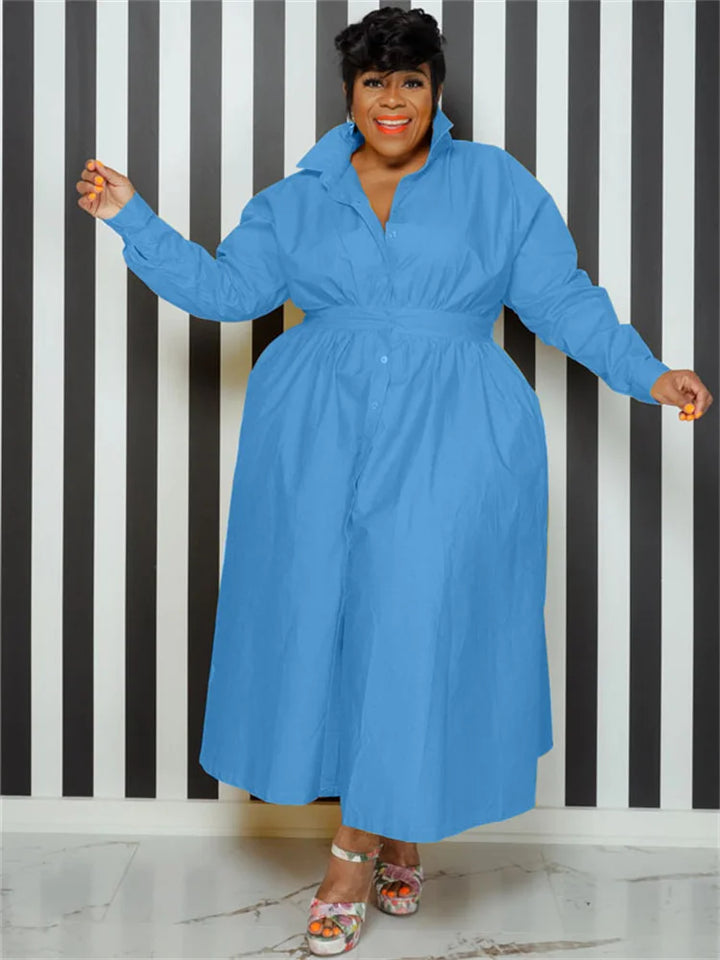 Wmstar Plus Size Maxi Dress - Fashion Streetwear