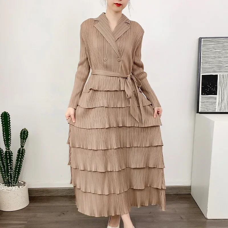 Autumn Tassel Dress - High-end Fashion Elegant Dresses for Women