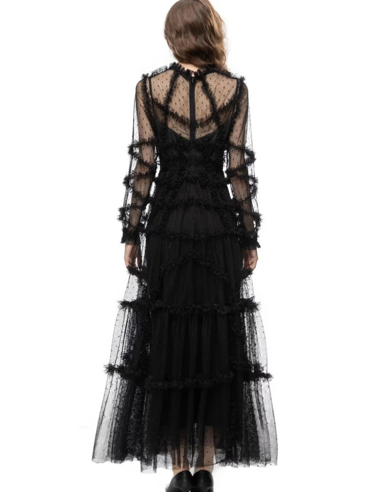 Vintage French Party Dress - High Quality, Elegant, Formal Occasion