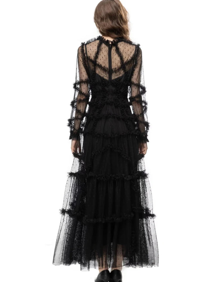Vintage French Party Dress - High Quality, Elegant, Formal Occasion