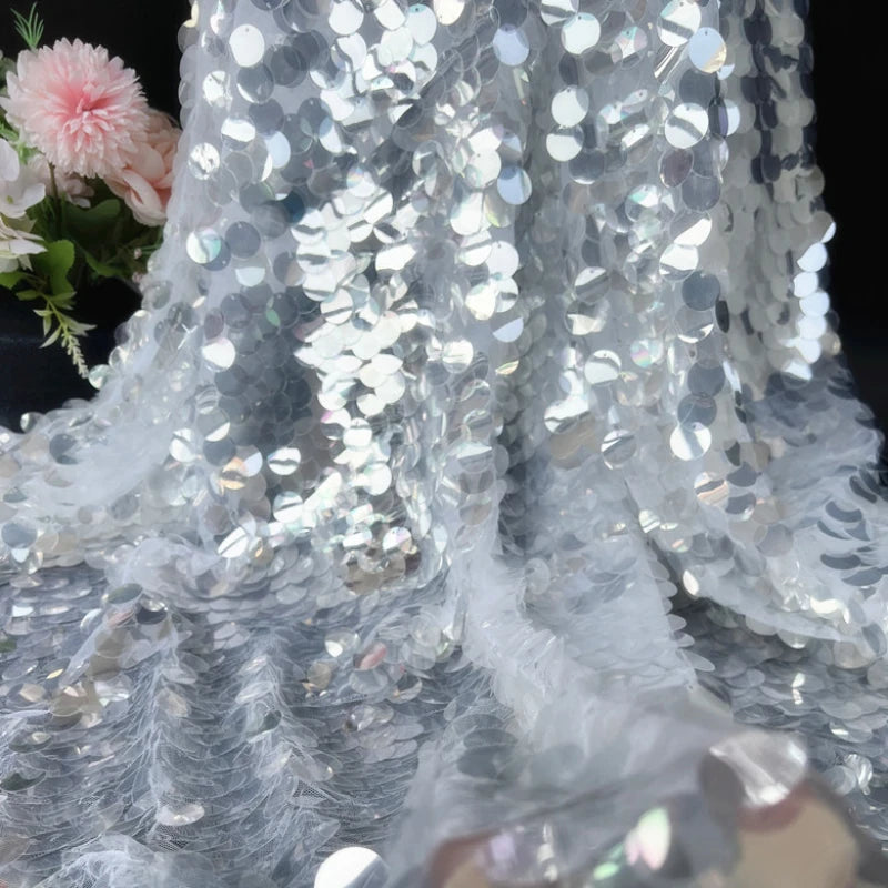 Wholesale Encrypted Crystal Sequin Fabric