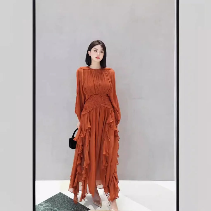 Australian Niche Long Sleeve Dress 2024