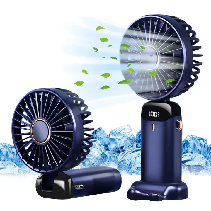 Stay Cool Anywhere with Our Rechargeable Neck Fan - Free Shipping!