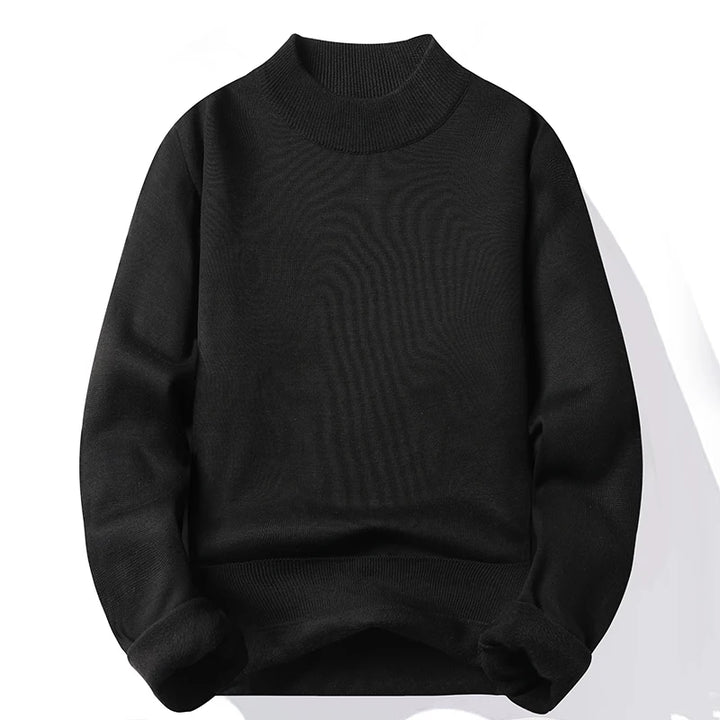 Men's Velvet Winter Sweater - Slim Fit