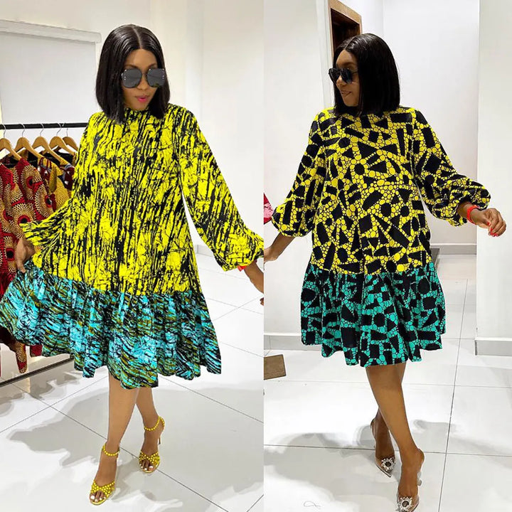 Stylish Printed Dress with Free Shipping and Easy Returns - Shop Now!