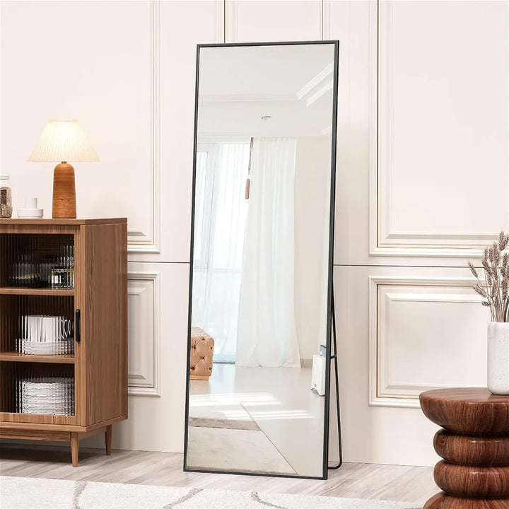 Upgrade Your Space with Our Stunning Full Length Mirror - High Quality, HD-Imaging, Multifunctional - Satisfaction Guaranteed!