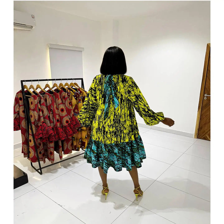 Stylish Printed Dress with Free Shipping and Easy Returns - Shop Now!