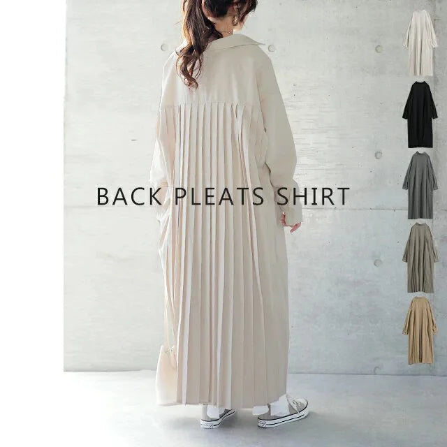 Elegant Long Shirt Dress for Women