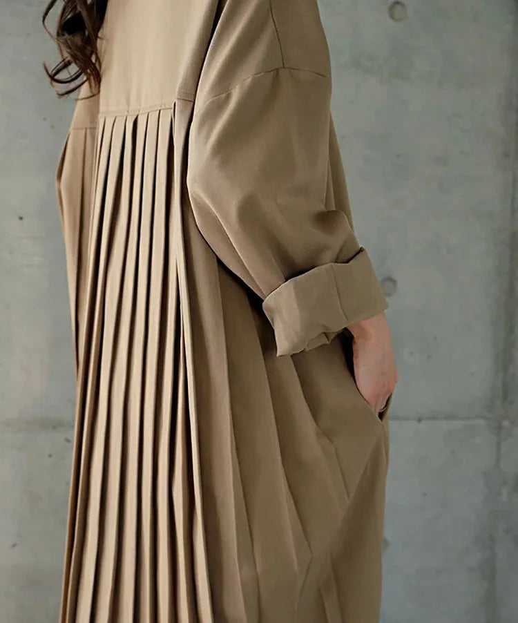 Elegant Long Shirt Dress for Women