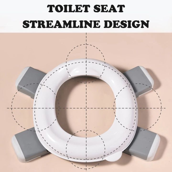 Foldable Baby Toilet Pot Portable WC Children's Pot Children's Potty Training Seat Outdoor Car Travel Baby Mobile Toilet