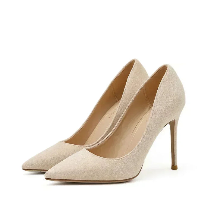 Stylish Blue Pointed Toe Pumps for Women - 6cm Thin Heels, Sizes 39-41